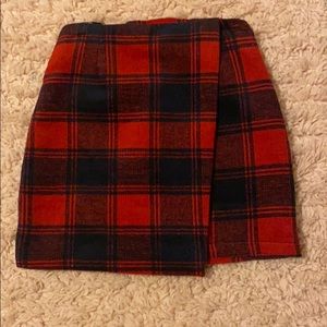 Plaid Skirt